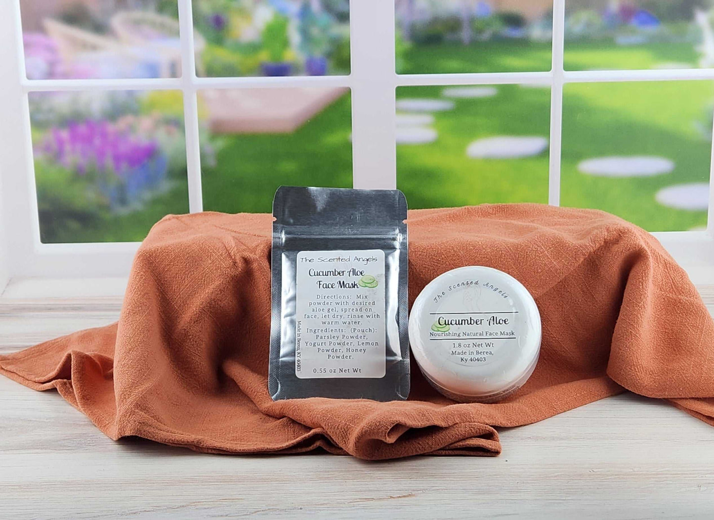 Cucumber & Aloe Face Mask Set The Scented Angels Face Mask