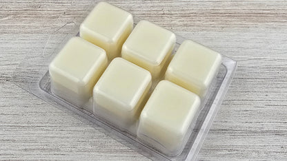 back of clamshell wax melt