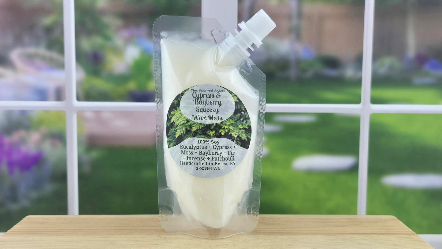 Cypress & Bayberry squeezable wax melt