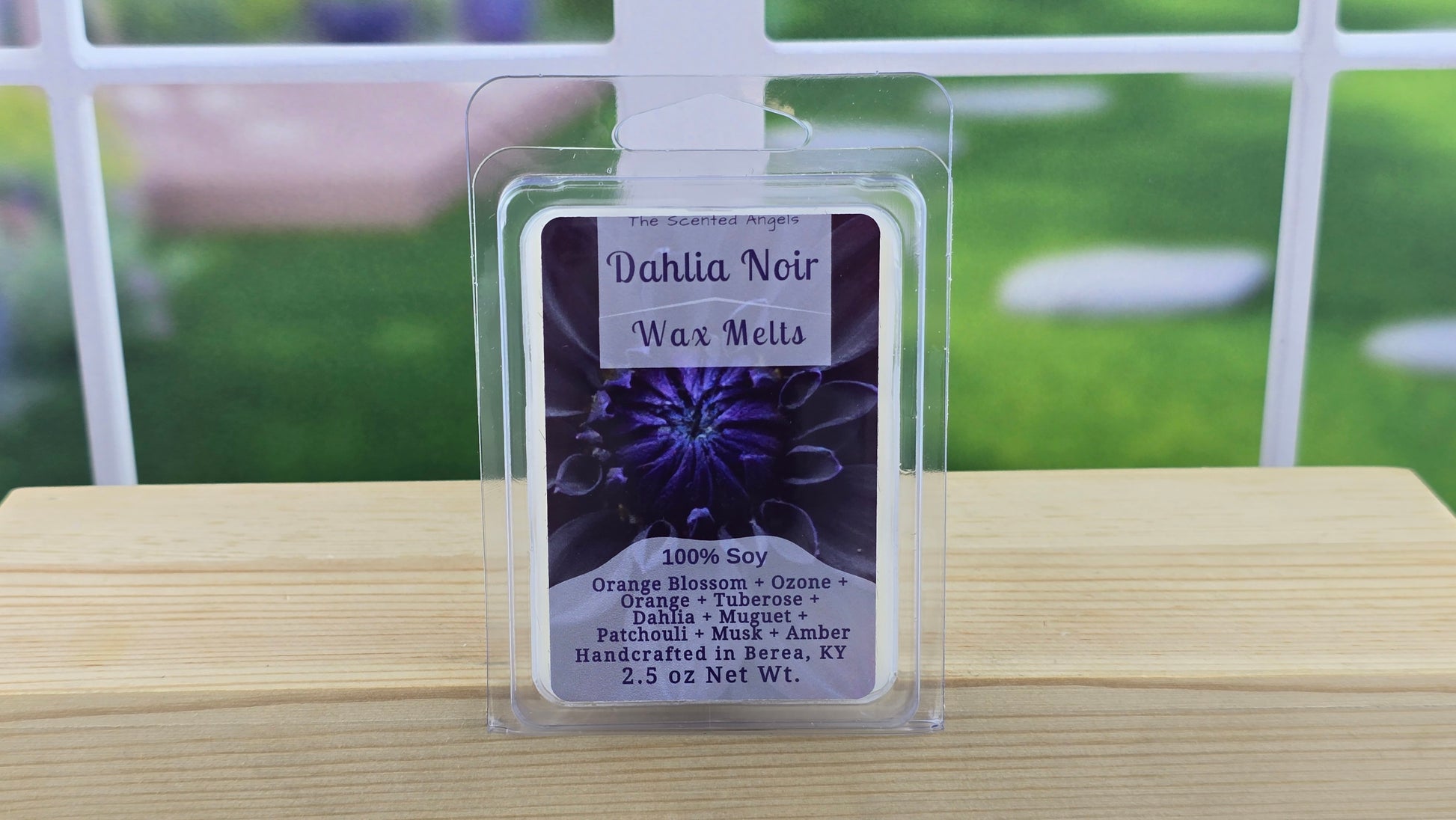 floral scented wax melt tarts
