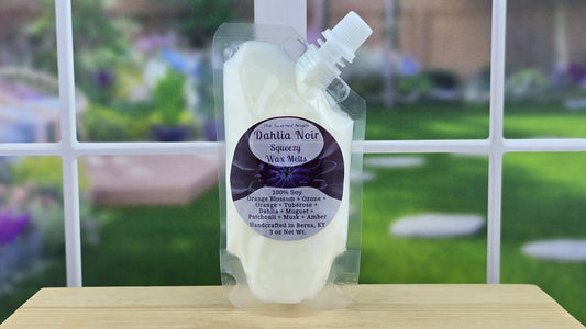 floral scented squeezable wax melt