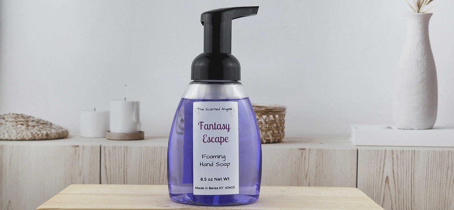 Fantasy Escape Foaming Hand Soap The Scented Angels Foaming Hand Soap