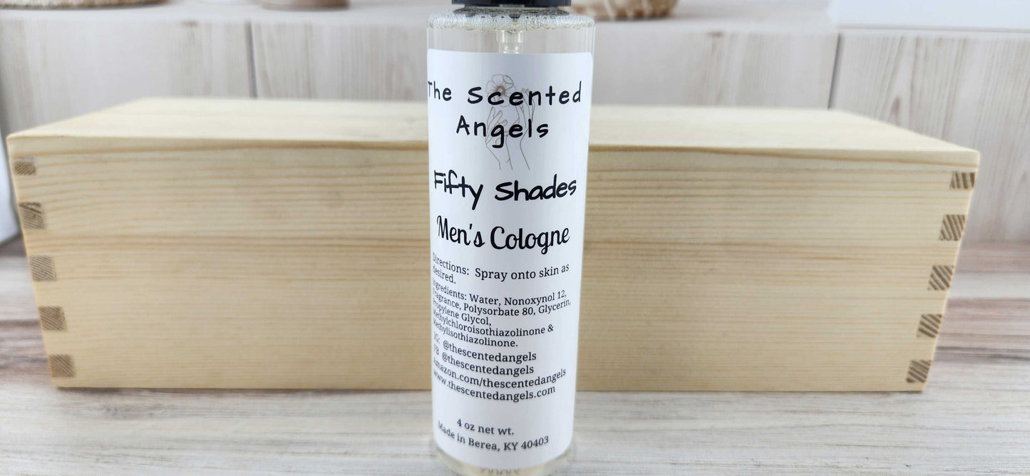 Fifty Shades Cologne for Men The Scented Angels Cologne