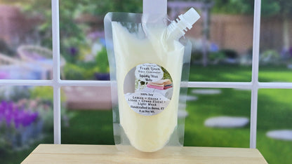 squeezable wax melt pouch 8 oz