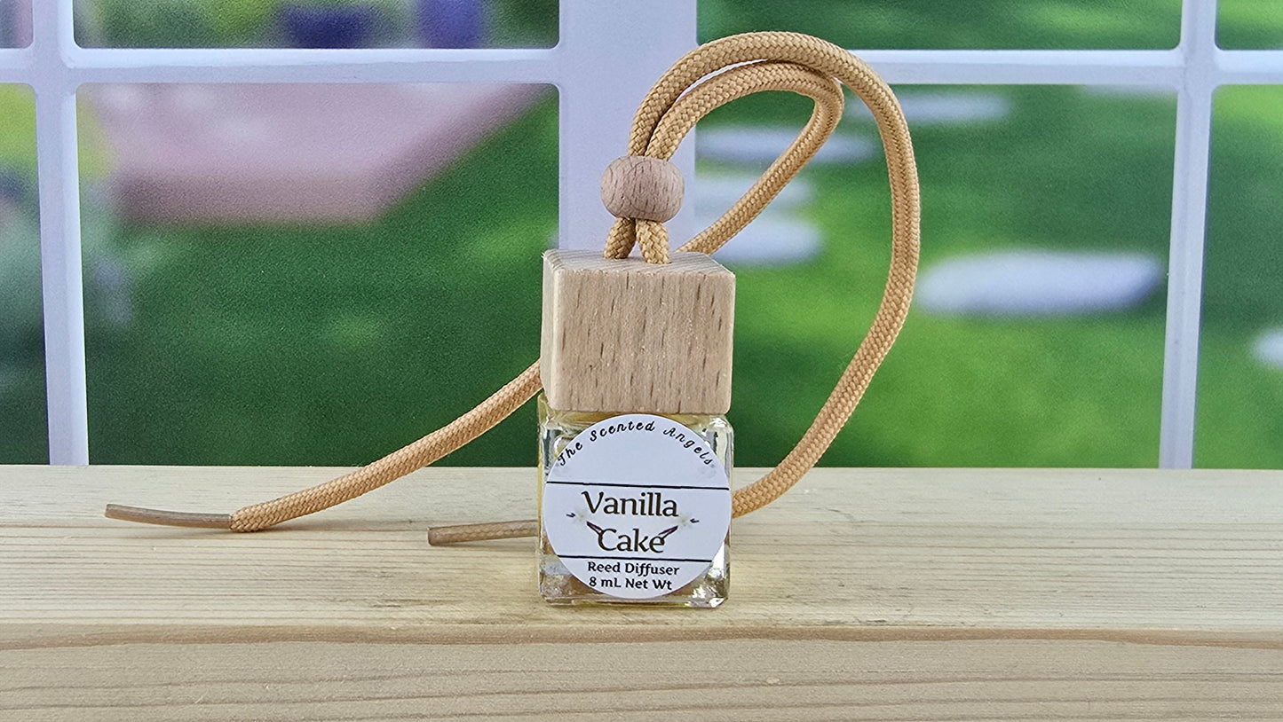 Vanilla cake Handmade Mini Car Diffusers/Air Fresheners