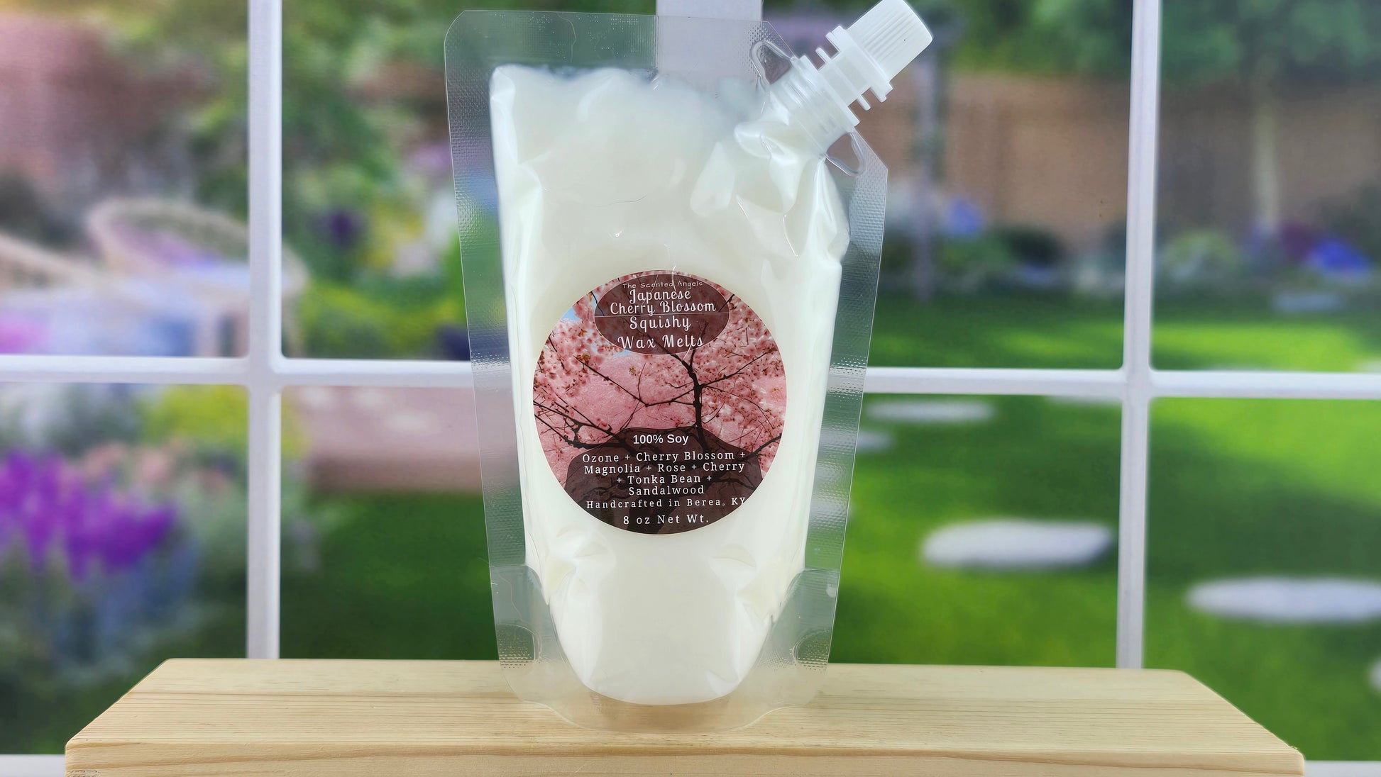 squeezable wax melt pouch 8 oz