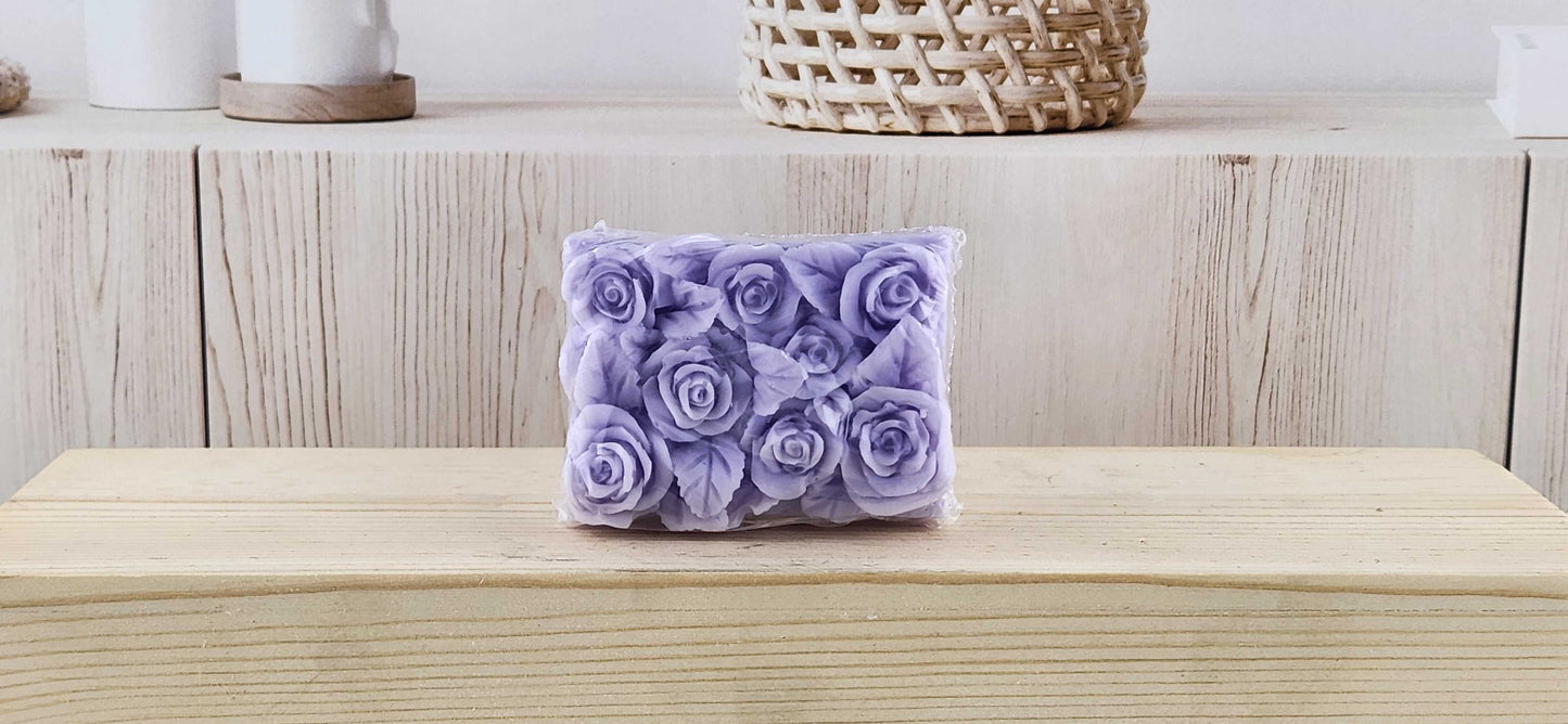 L.O.V.E. Rose Petal Flower Bar Soap The Scented Angels Bar Soap