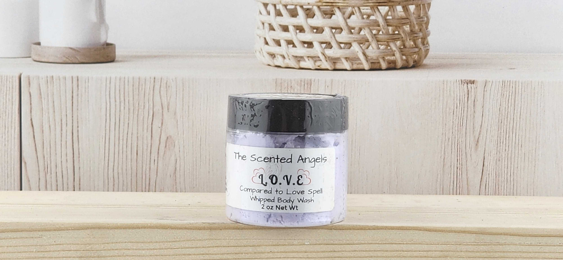 L.O.V.E. Whipped Body Wash The Scented Angels Whipped Body Wash