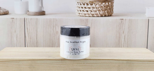 L.O.V.E. Whipped Coconut Body Butter - Cocoa Body Butter The Scented Angels Whipped Body Butter - Coconut