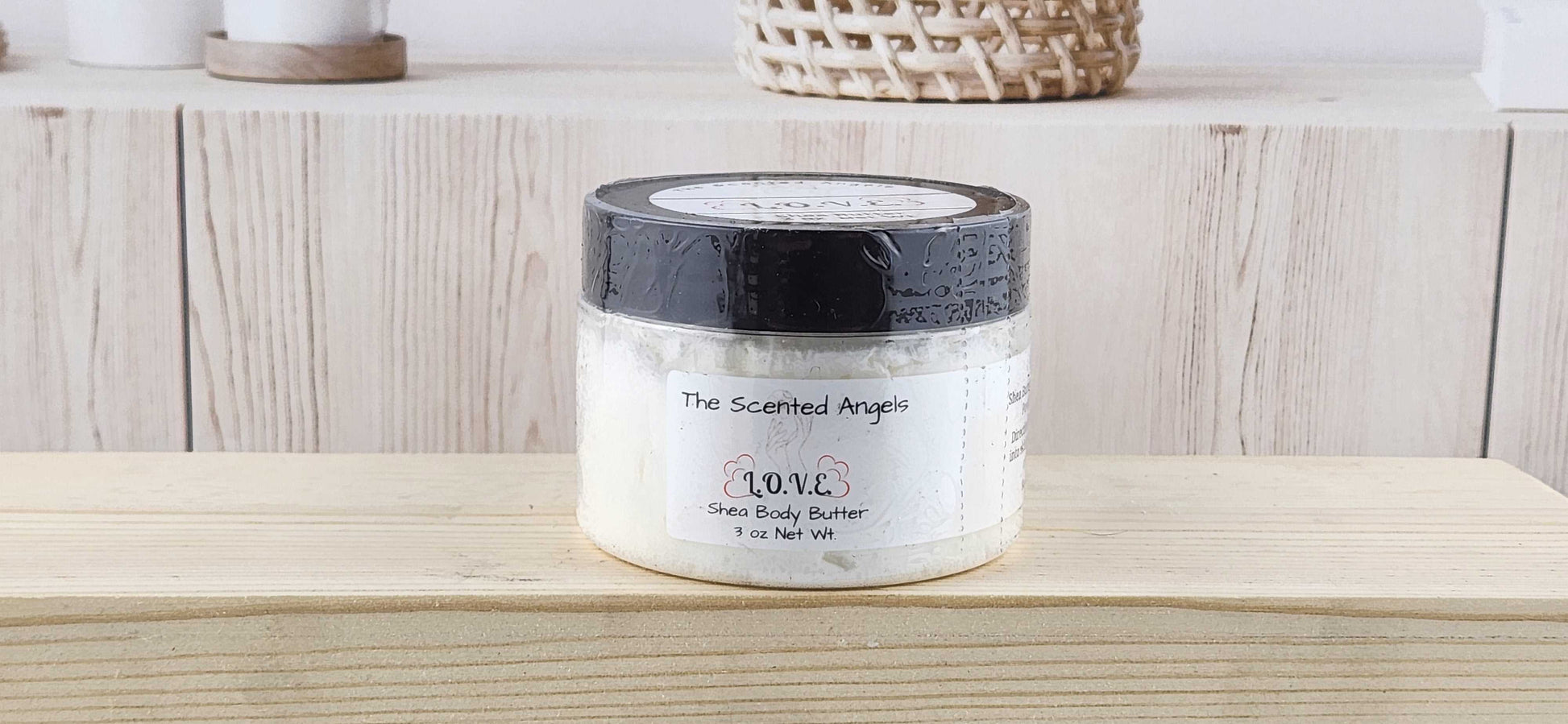 L.O.V.E. Whipped Shea Body Butter The Scented Angels Whipped Body Butter - Shea