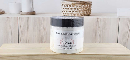 L.O.V.E. Whipped Shea Body Butter The Scented Angels Whipped Body Butter - Shea