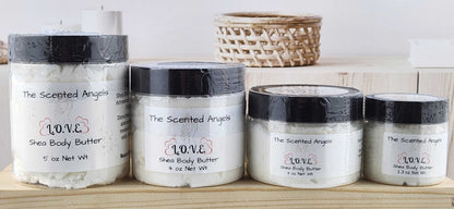 L.O.V.E. Whipped Shea Body Butter The Scented Angels Whipped Body Butter - Shea