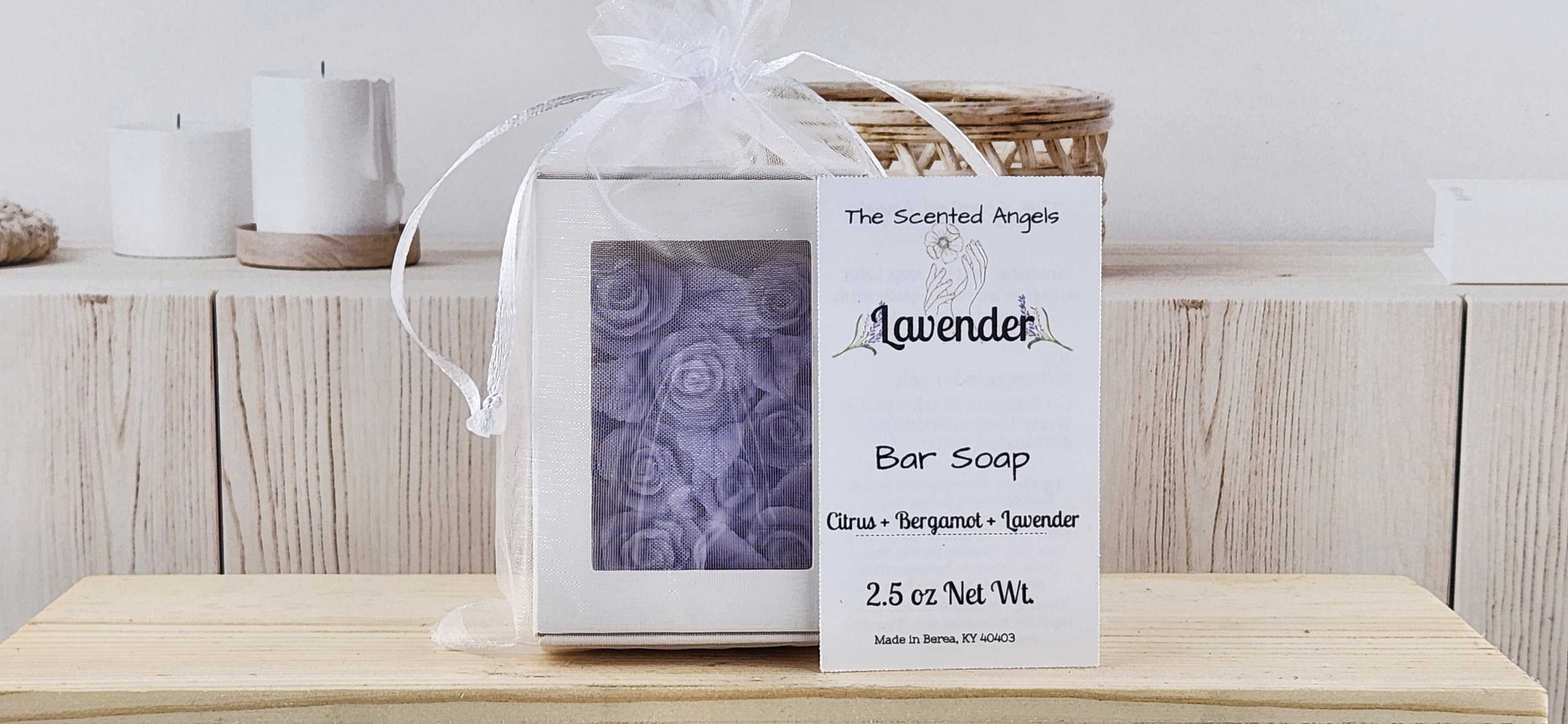 Lavender Rose Petal Bar Soap The Scented Angels Bar Soap