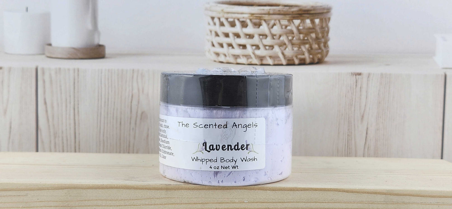 Lavender Whipped Body Wash The Scented Angels Whipped Body Wash