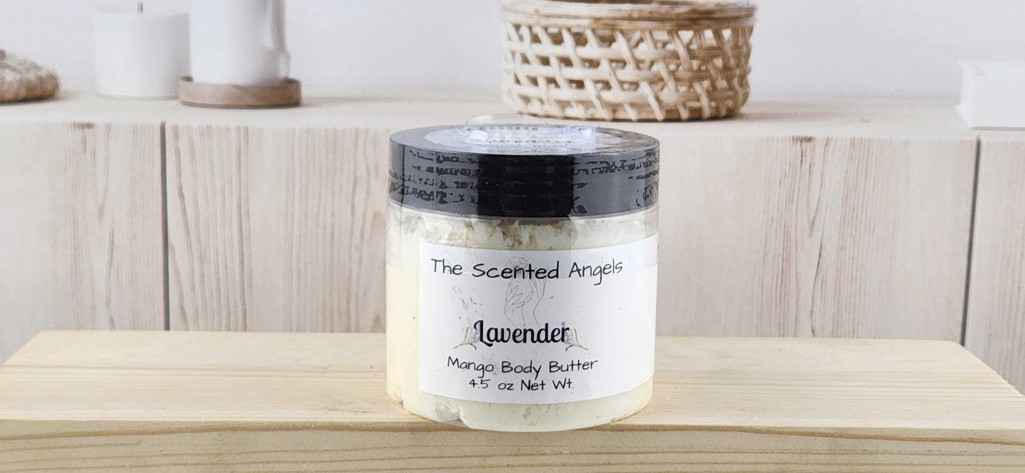 Lavender Whipped Mango Body Butter The Scented Angels Whipped Body Butter - Mango