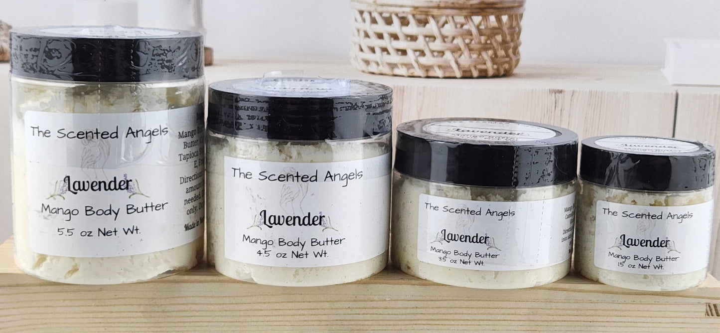 Lavender Whipped Mango Body Butter The Scented Angels Whipped Body Butter - Mango