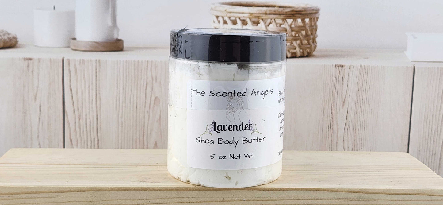 Lavender Whipped Shea Body Butter The Scented Angels Whipped Body Butter - Shea