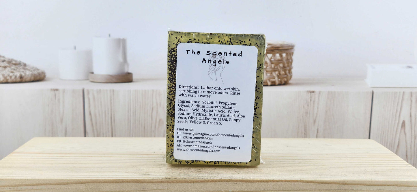 Lemon Fisherman's Bar Soap The Scented Angels Bar Soap