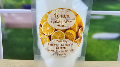 Lemon Soy Wax Melts (Clamshells & Squeezable Wax)