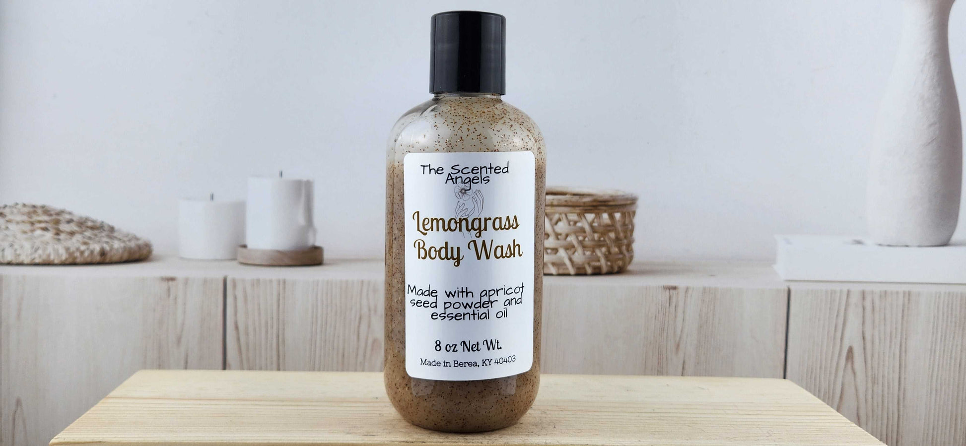 Lemongrass - Moisturizing Body Wash for Men The Scented Angels Body Wash