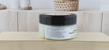 Luxurious Mint Emulsified Sugar Scrub The Scented Angels Emulsified Sugar Scrub