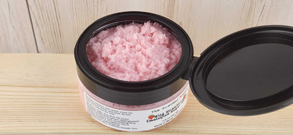 Luxurious Wild Strawberry Emulsified Sugar Scrub The Scented Angels Emulsified Sugar Scrub