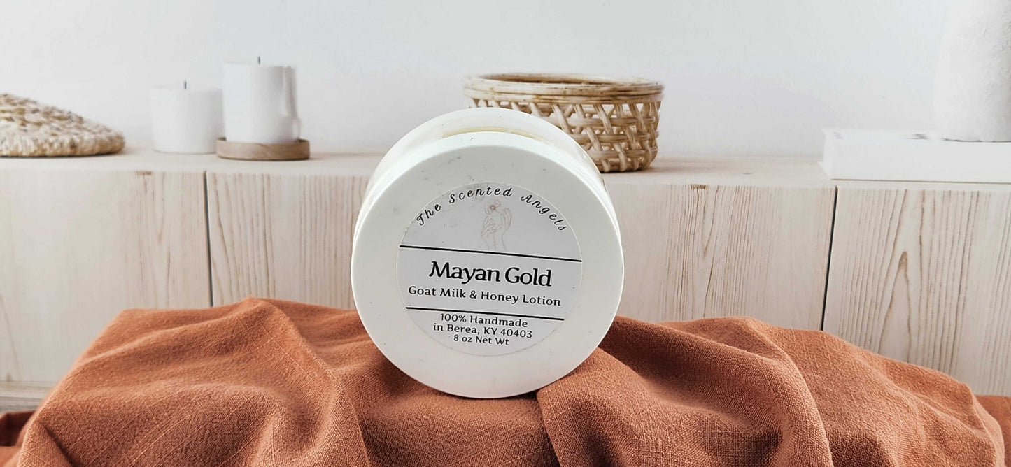 Mayan Gold - Goat Milk & Honey Body Lotion The Scented Angels Lotion