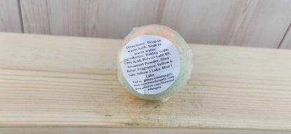 Melon Ball Bath Bomb - 8 oz Large The Scented Angels Bath Bombs