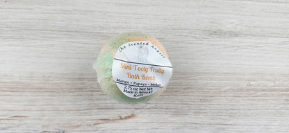 Melon Ball Bath Bomb - 8 oz Large The Scented Angels Bath Bombs