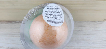 Melon Ball Bath Bomb - 8 oz Large The Scented Angels Bath Bombs