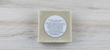 Men's Tea Tree & Clay Bar Soap - London For Men Scented The Scented Angels Bar Soap