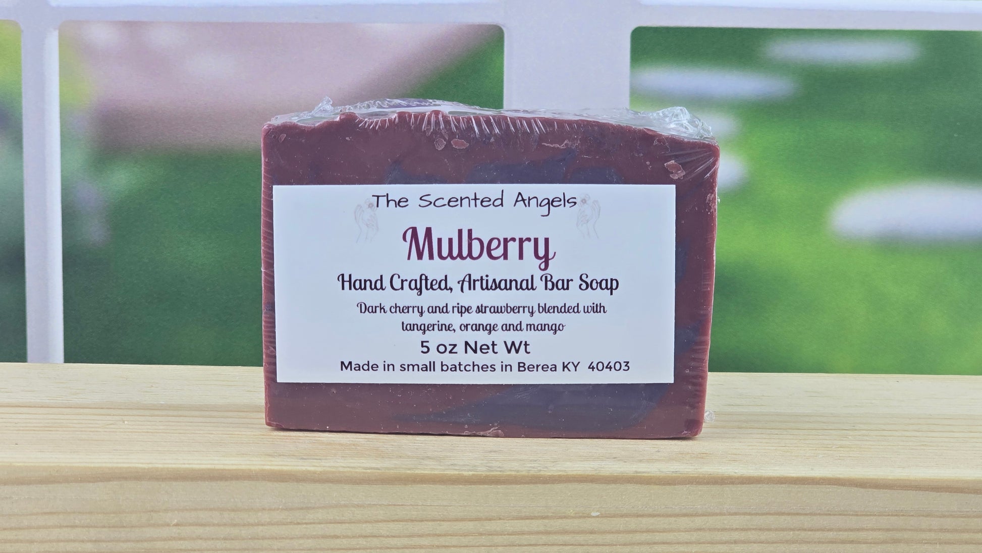 Mulberry artisanal handmade soap