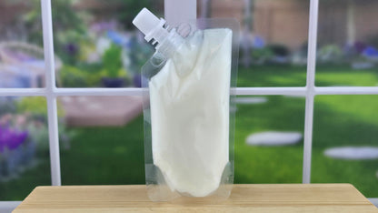 Papaya Paradise wax melts handmade by The Scented Angels – tropical papaya coconut fragrance