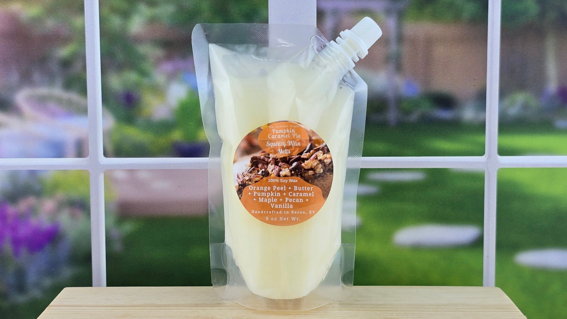 squeezable wax melt pouch 8 oz