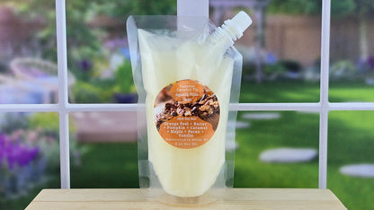 squeezable wax melt pouch 8 oz