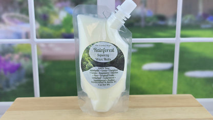 Rainforest wax melts handmade by The Scented Angels – fresh tropical forest fragrance