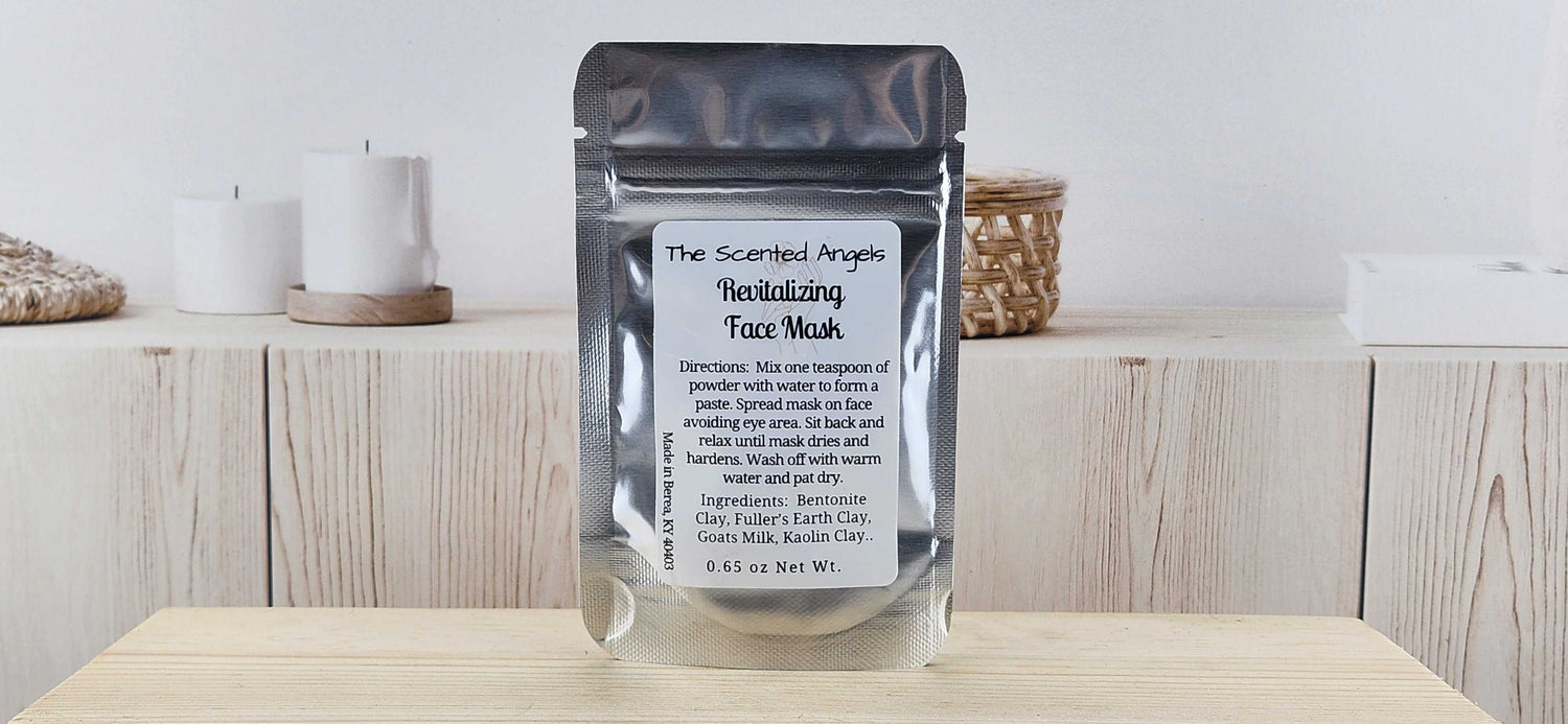 Revitalizing Face Mask - Made with all-natural clays The Scented Angels Face Mask