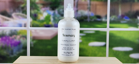 Rosemary Gardeners Lotion front label