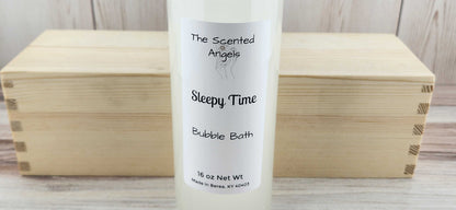 Sleepy Time Bubble Bath The Scented Angels Bubble Bath