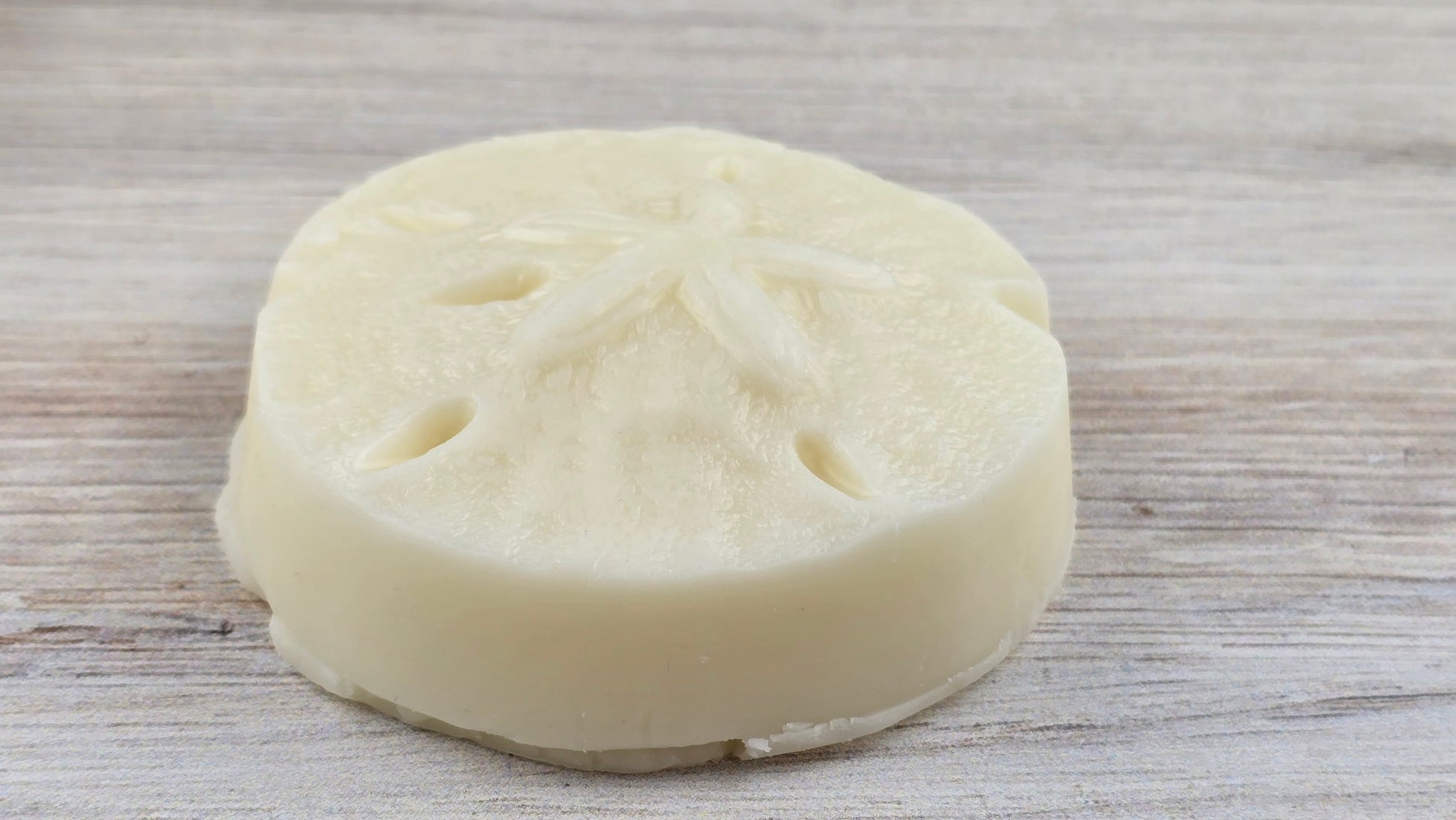 Solid Lotion Bar - Island Bloom Balm side of lotion bar