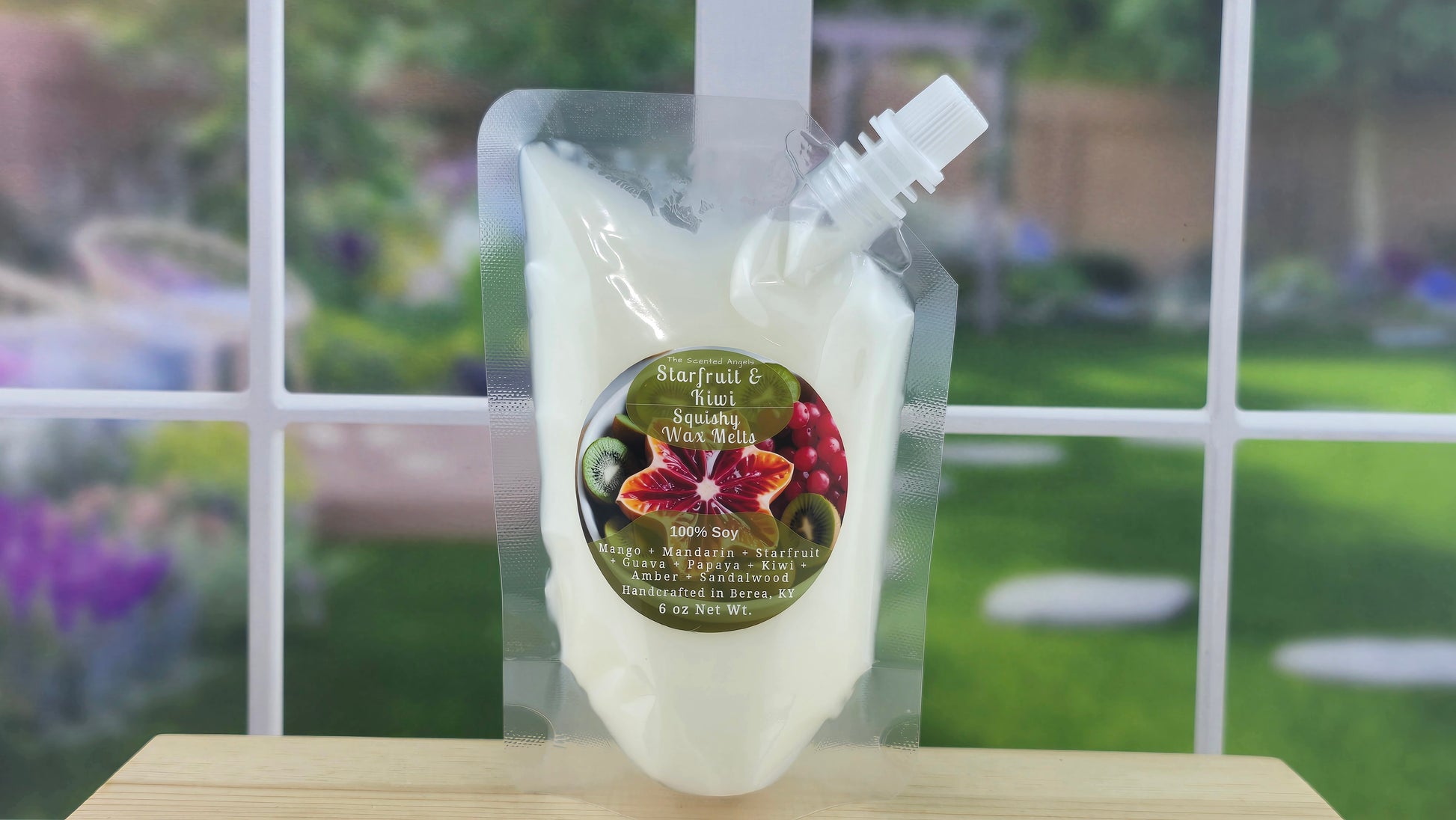 squeezable wax melt pouch 6 oz