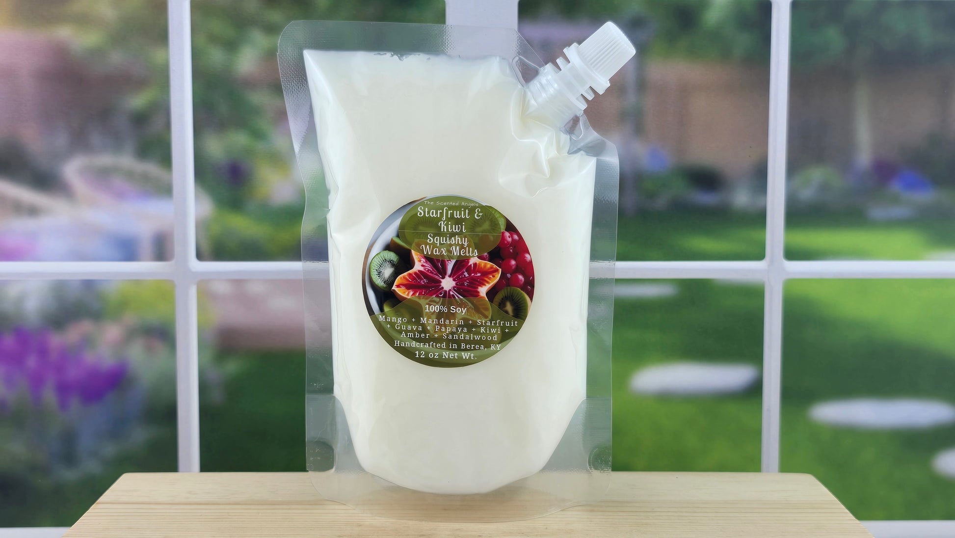 squeezable wax melt pouch 12 oz