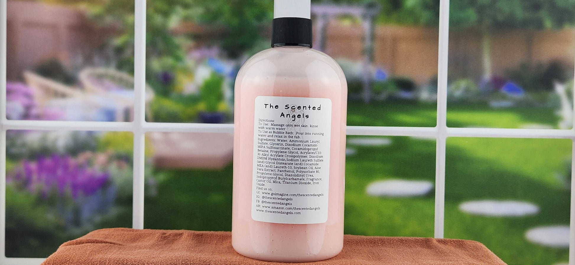 Strawberry Jam Bubble Bath & Body Wash The Scented Angels Bubble Bath