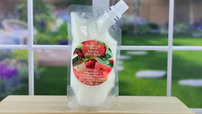 Squeezable wax melt pouch 3 oz