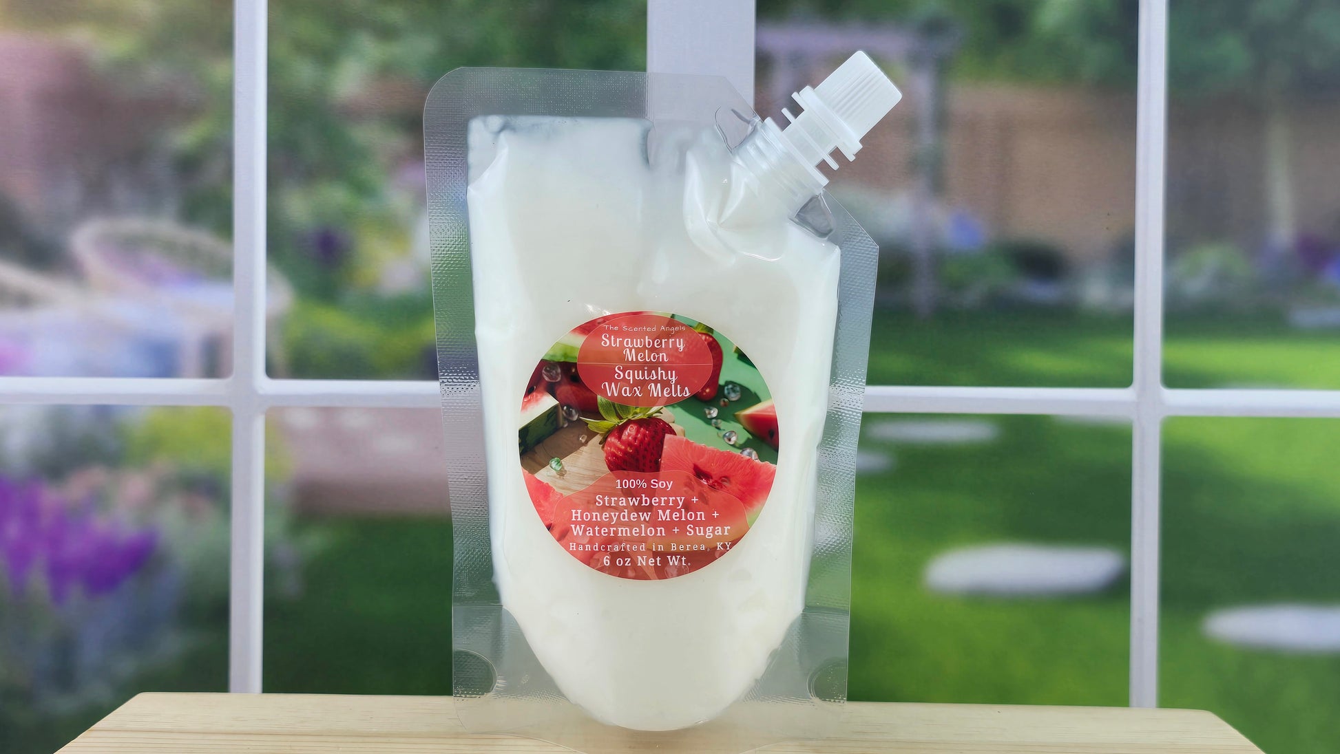 squeezable wax melt pouch 6 oz