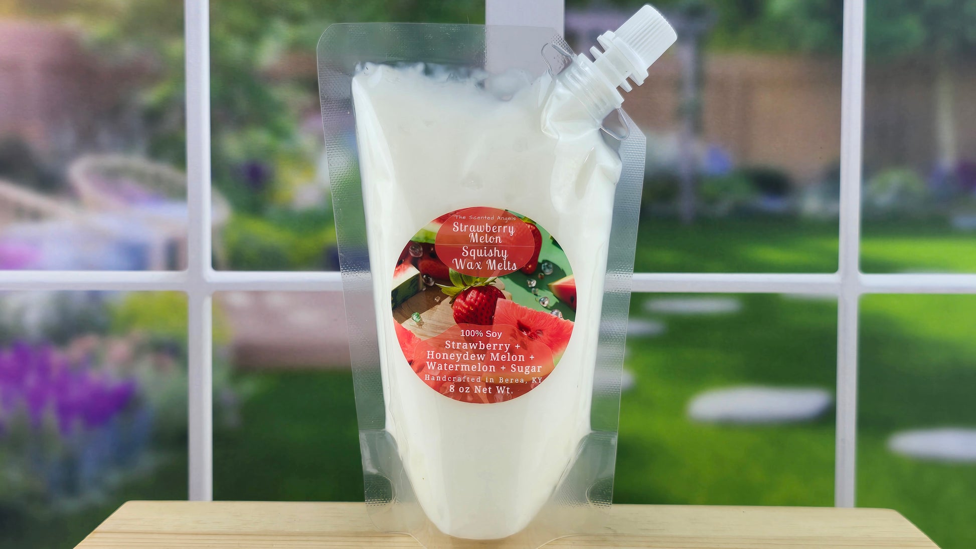 squeezable wax melt pouch 8 oz