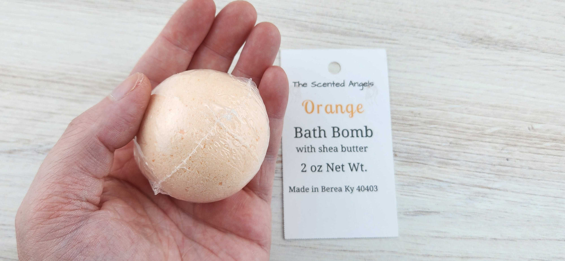 Sweet Orange Bath Bomb The Scented Angels Bath Bombs