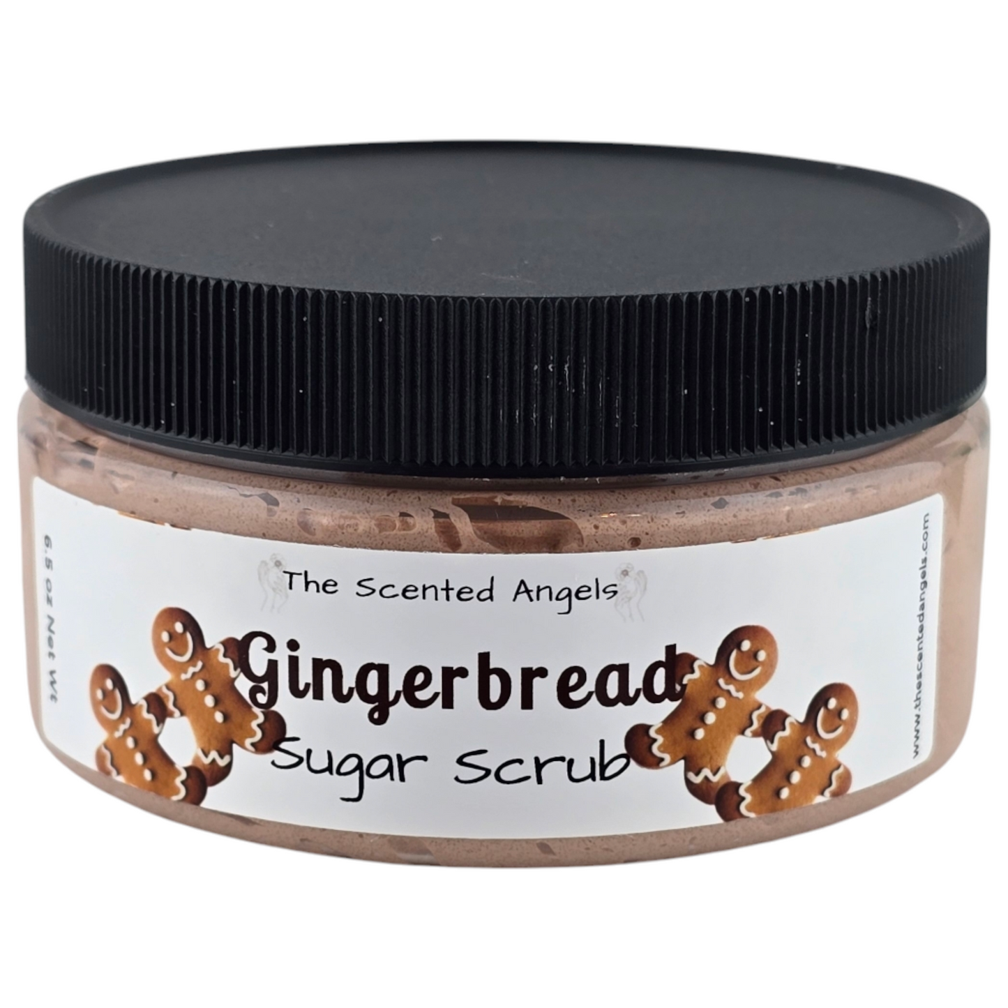 TSA Handmade Holiday Gingerbread and Peppermint Sugar Scrub The Scented Angels Sugar Scrub