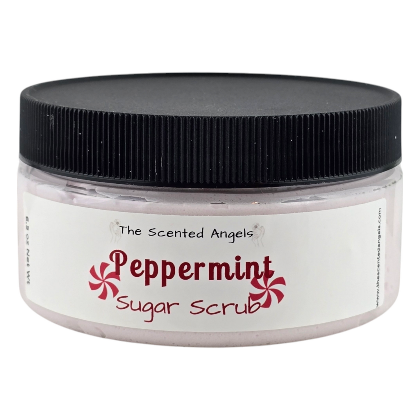 TSA Handmade Holiday Gingerbread and Peppermint Sugar Scrub The Scented Angels Sugar Scrub