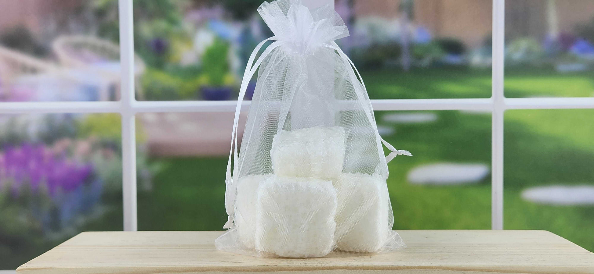 Vanilla Almond Spa Salt Cubes - Quantity Options The Scented Angels Salt Scrubs